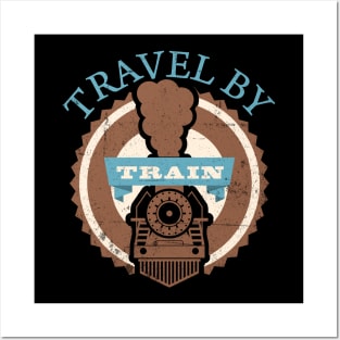 Train locomotive Posters and Art